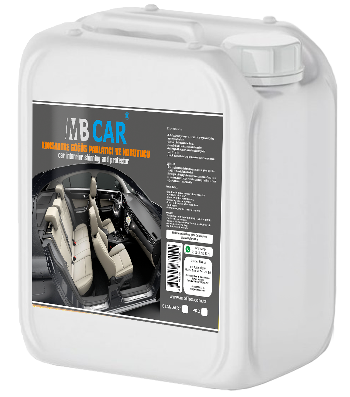 MB CAR Torpido-Göğüs Parlatıcı Süt