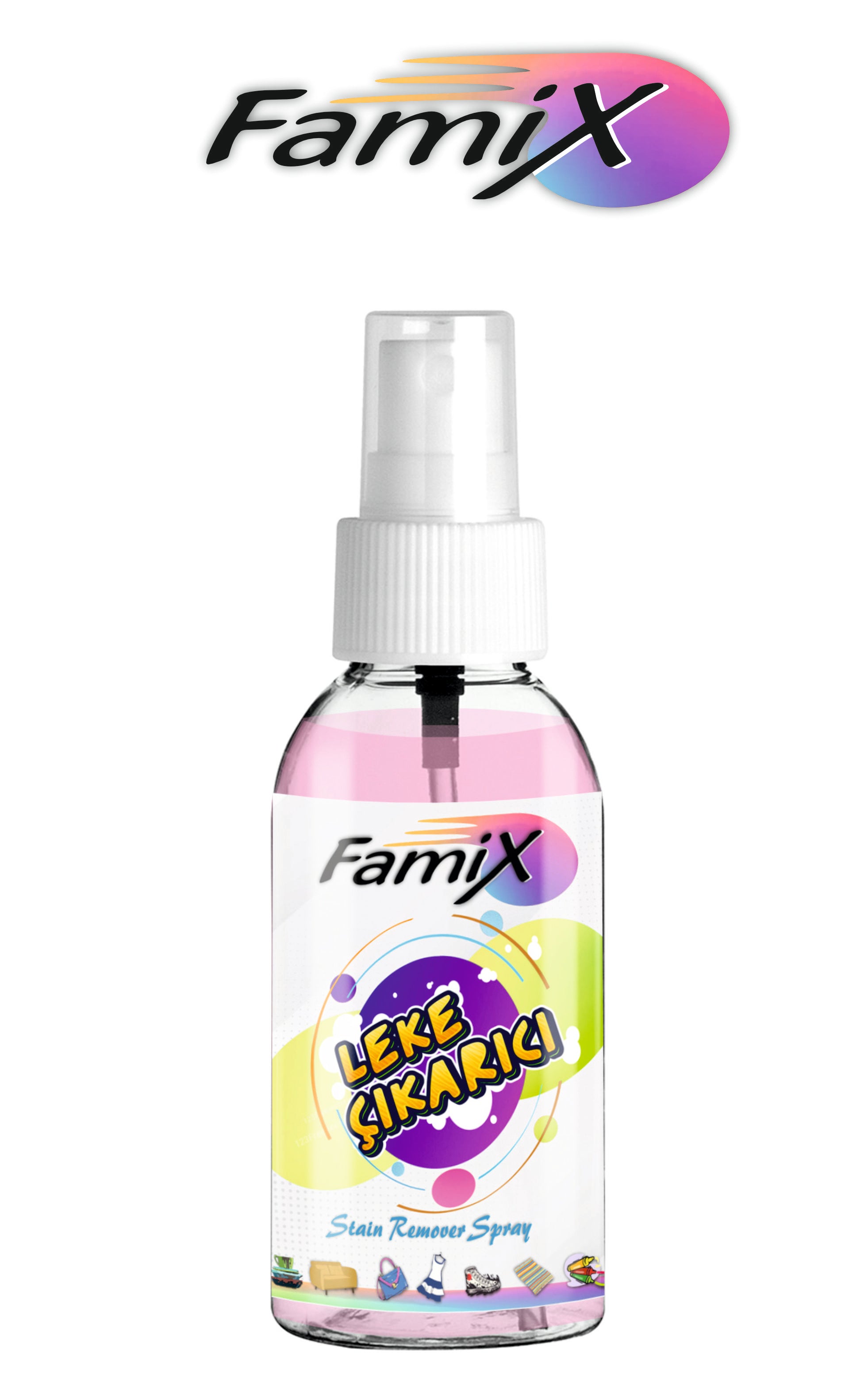 Famix Hassas Yüzeyler İçin Leke Çıkarıcı Sprey 750 ml