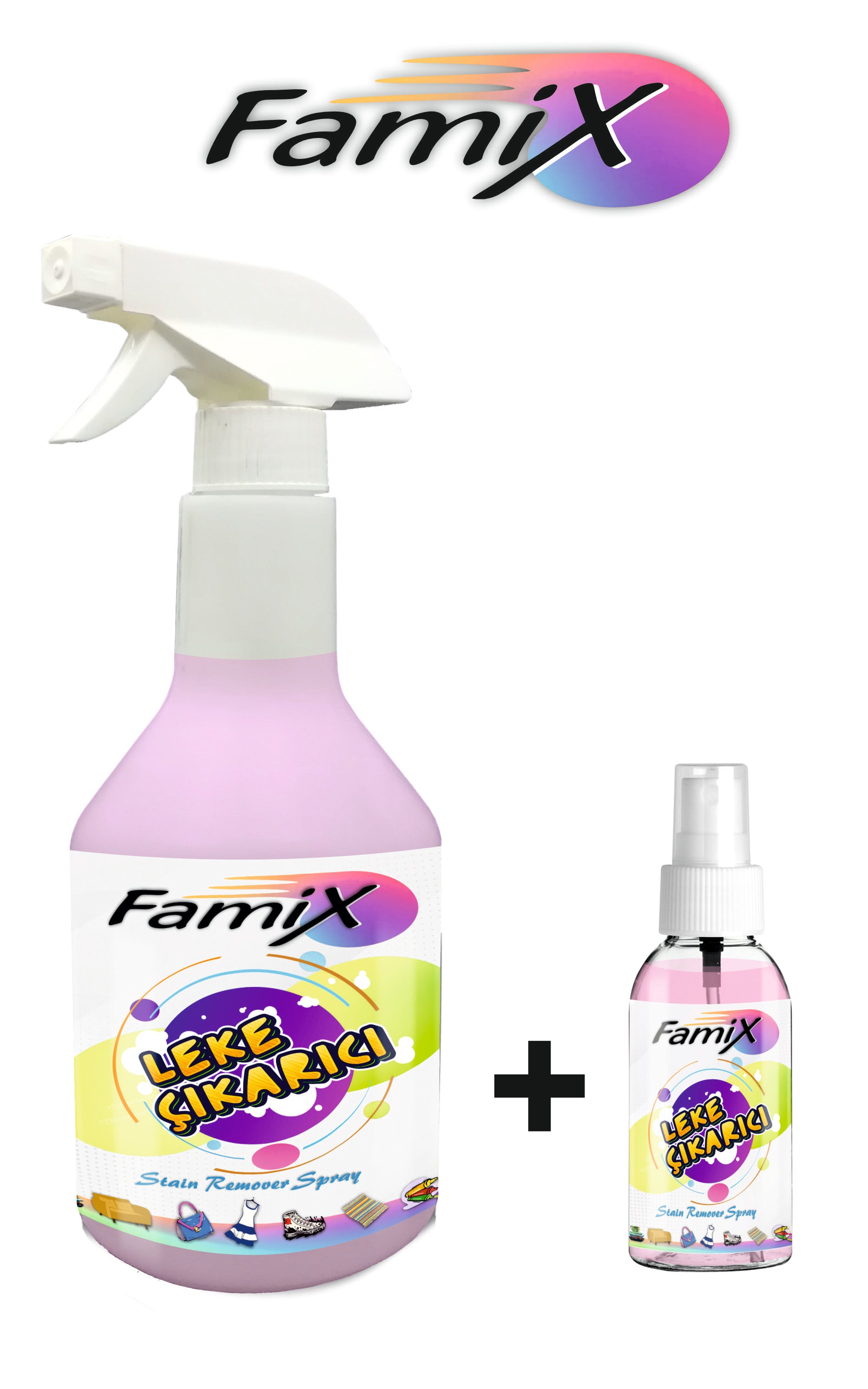 Famix Hassas Yüzeyler İçin Leke Çıkarıcı Sprey 750 ml