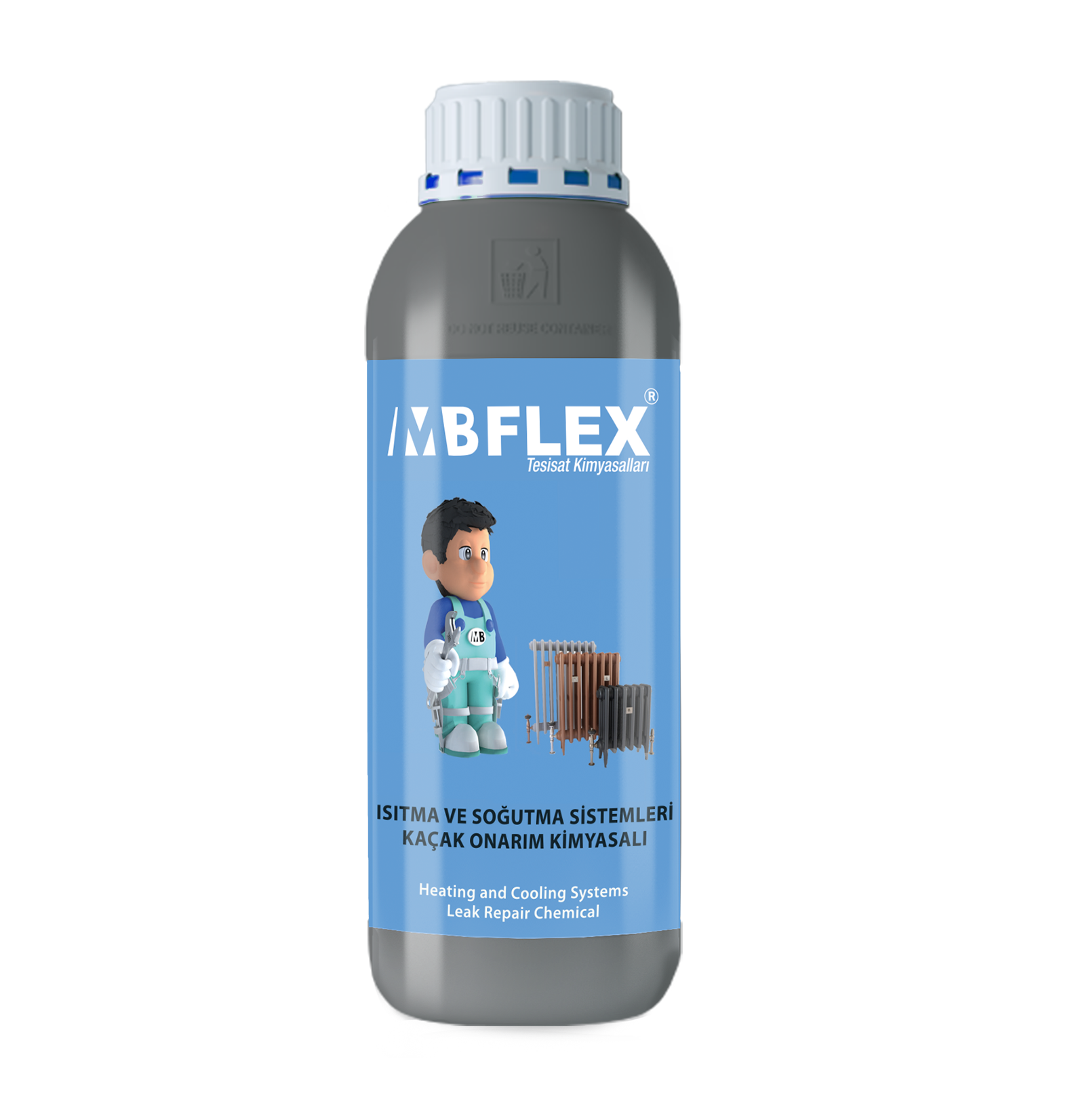 Isıtma ve Soğutma Sistemleri Kaçak Onarım Kimyasalı 1 Lt