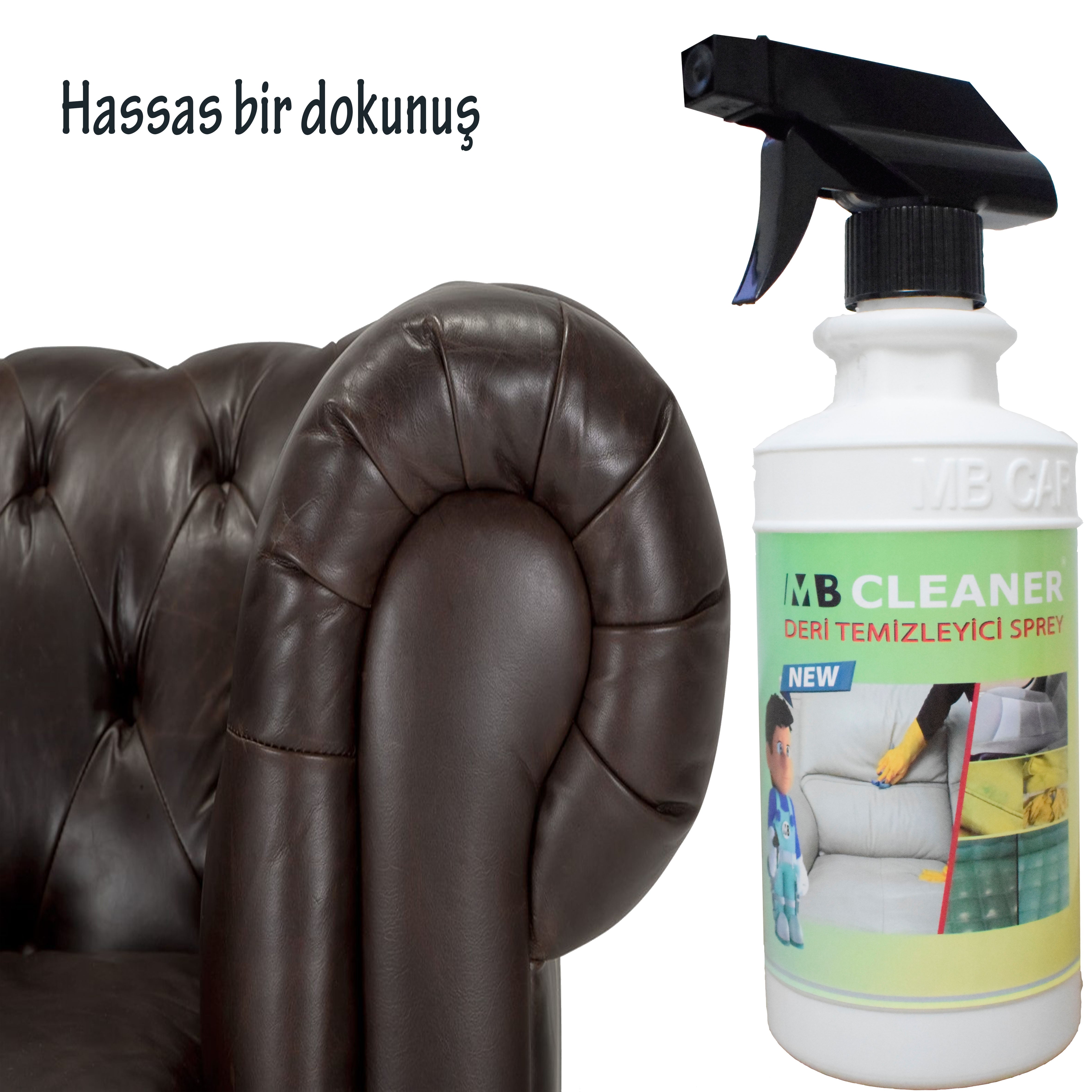 Deri Koltuk ve Döşeme Temizleyici Sprey 500 ml