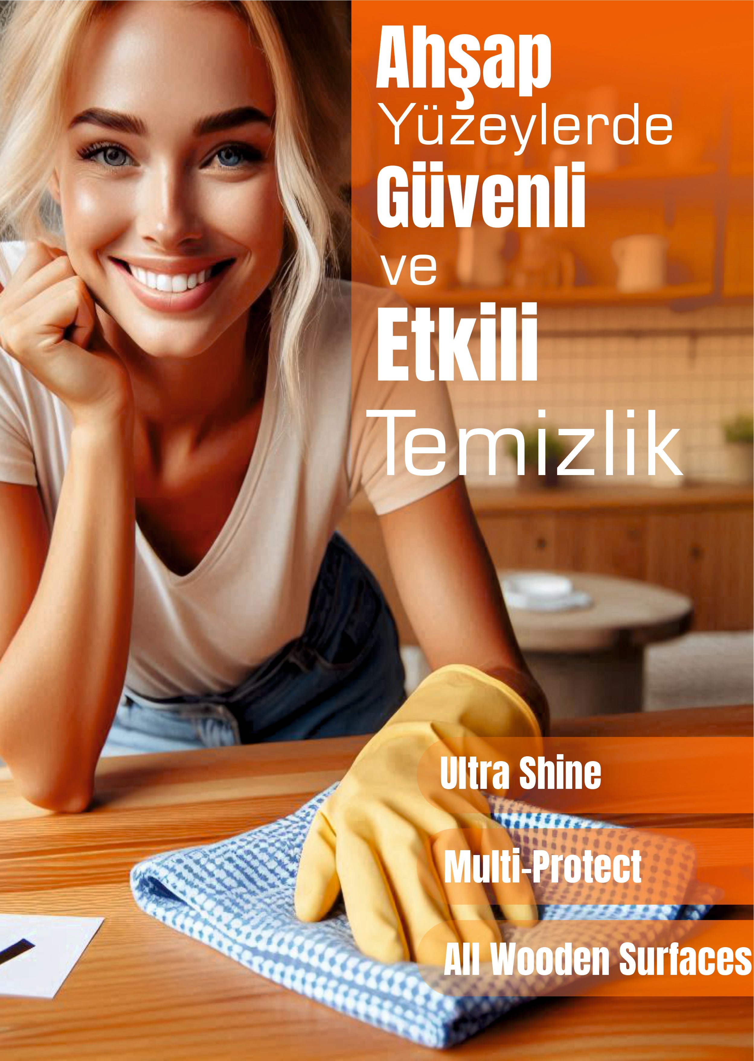 Famix Wood Ahşap Temizleme ve Bakım Maddesi 750 ml
