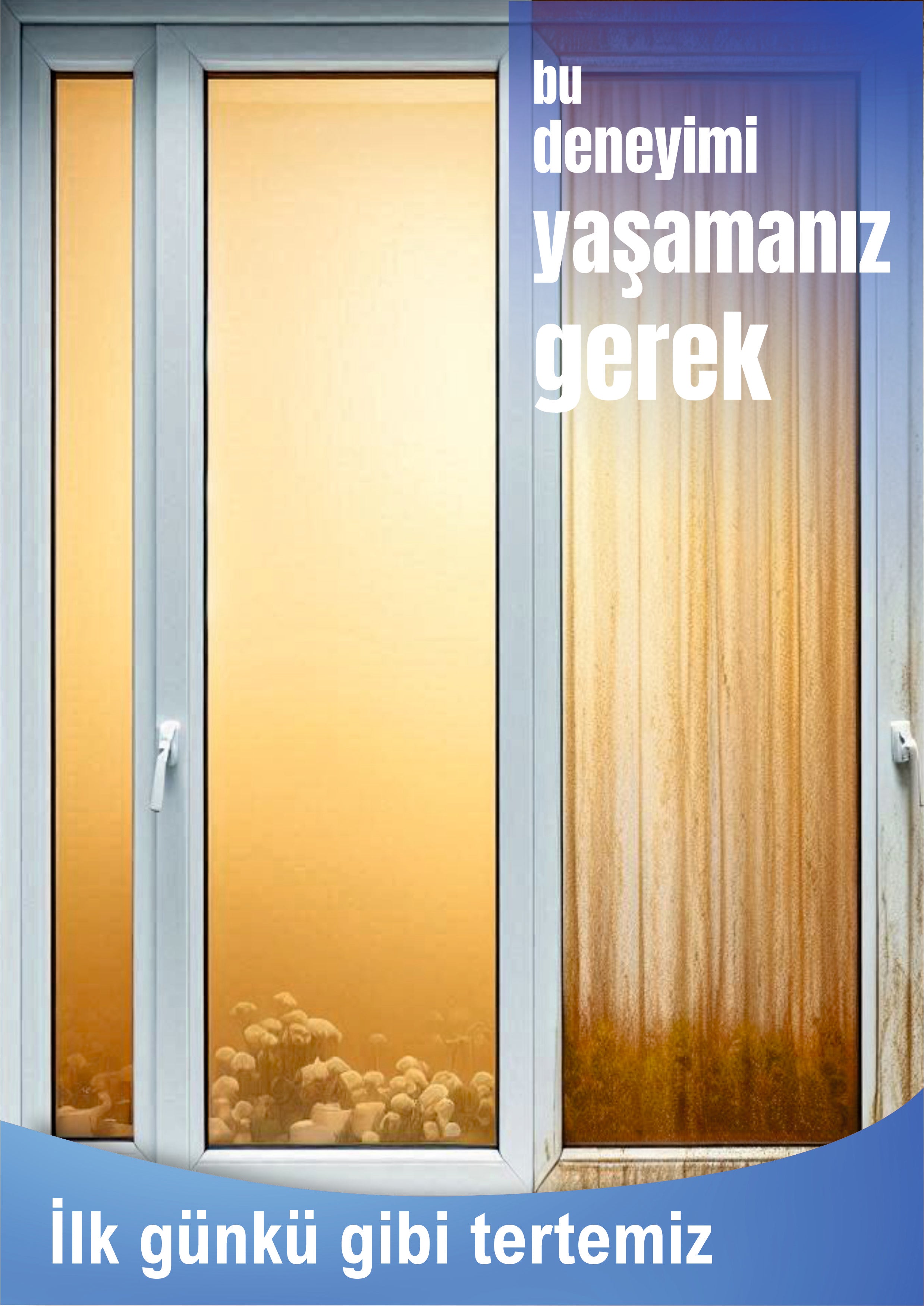 Pvc Kapı ve Pencere Temizleyici 3 Lü Fırsat Paketi