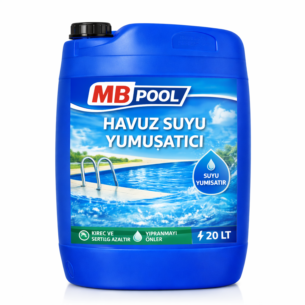 MB Pool Havuz Suyu Yumuşatıcı 20 LT – Sertlik ve Kireç Önleyici Havuz Kimyasalı