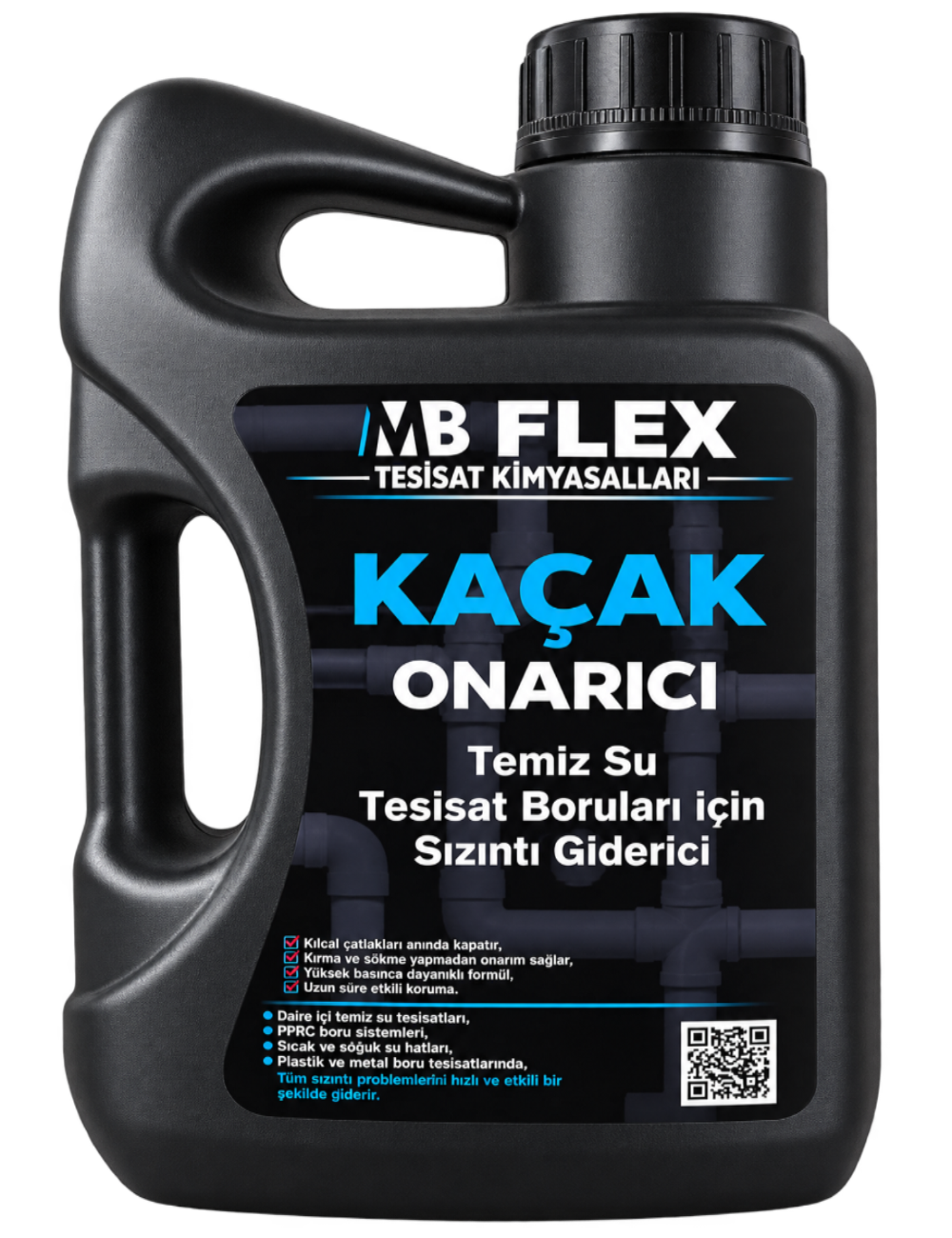 Temiz Su Kaçak Onarım Kimyasalı 1 Lt