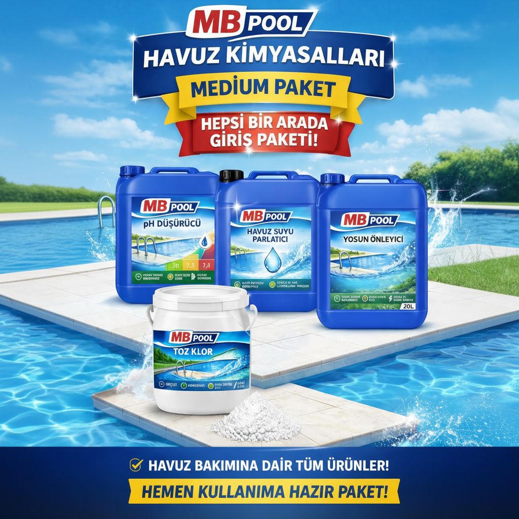 Mb Pool Havuz Kimyasalları Medium Paket