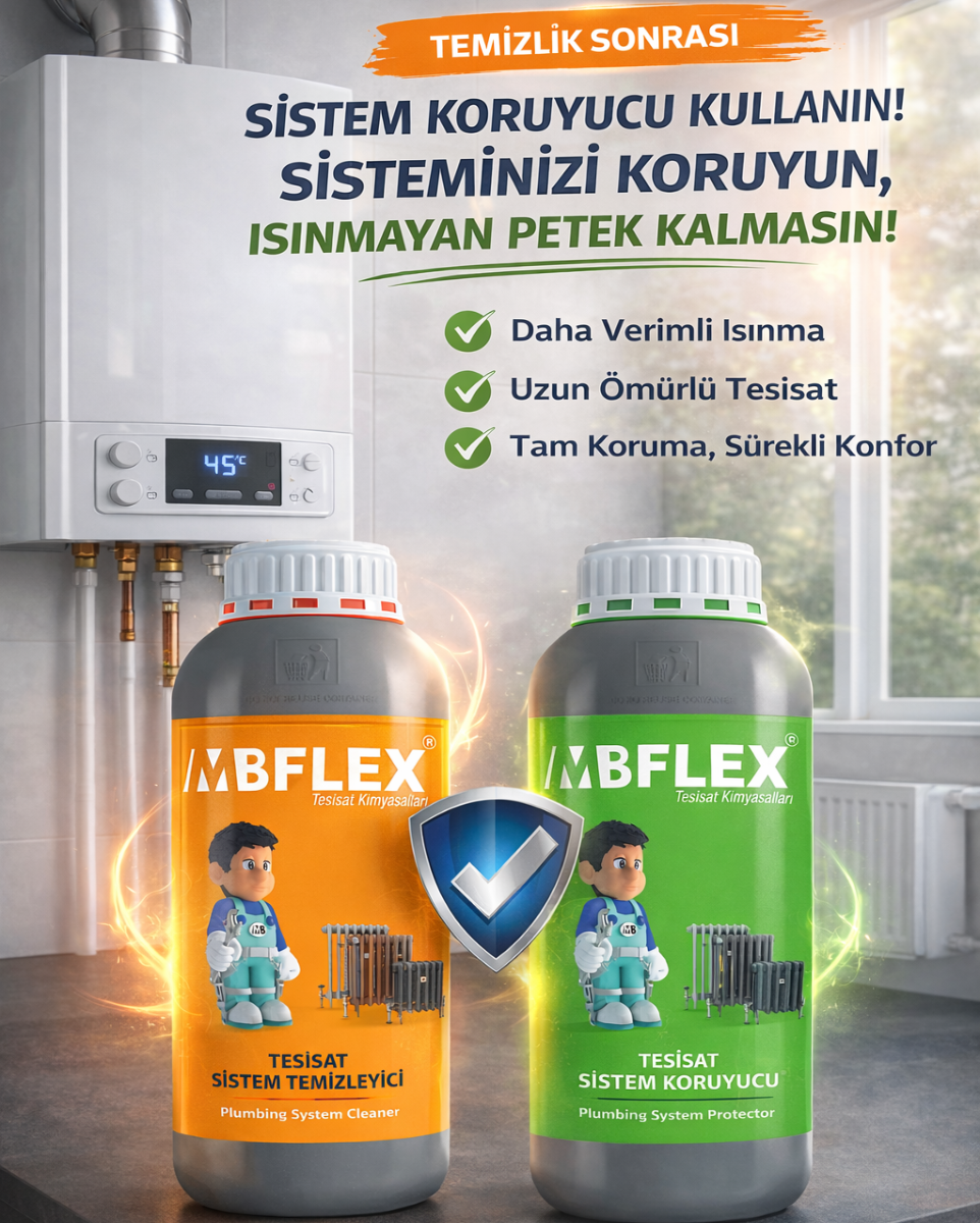 Tesisat Sistem Kireç ve Korozyon Temizleyici 1 Lt