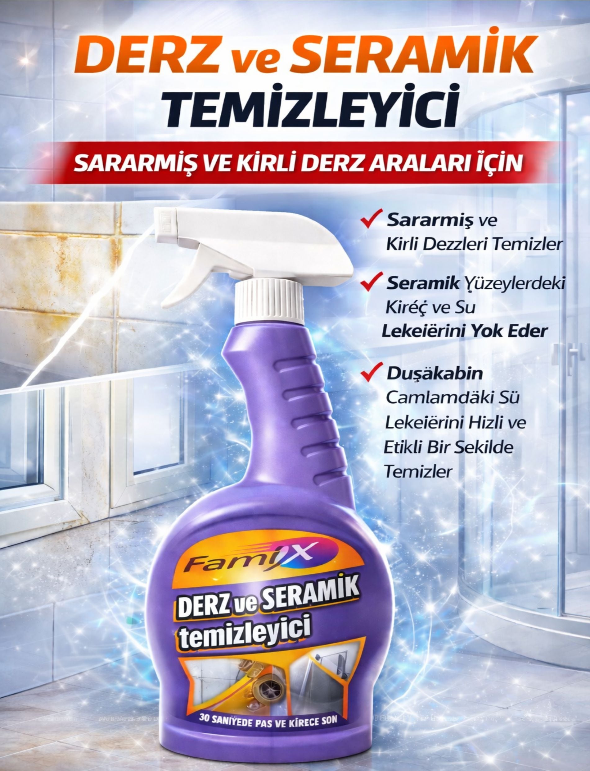 Famix 12 Li Temizlik Seti