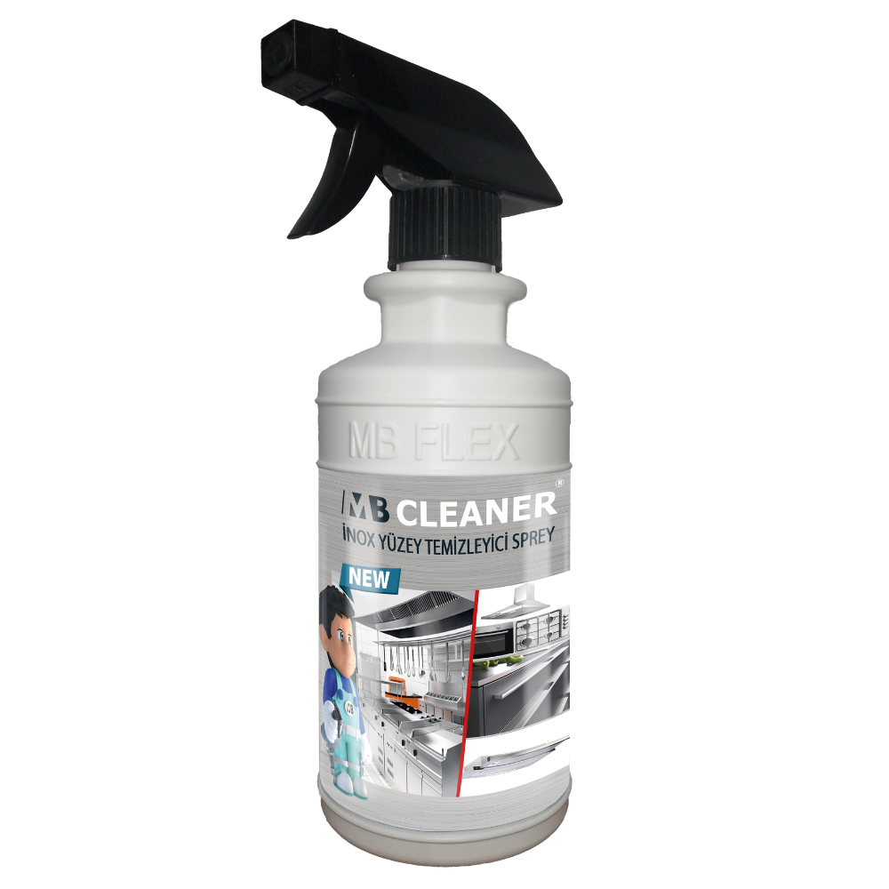 İnox Yüzey Temizleyici Sprey 500 ml