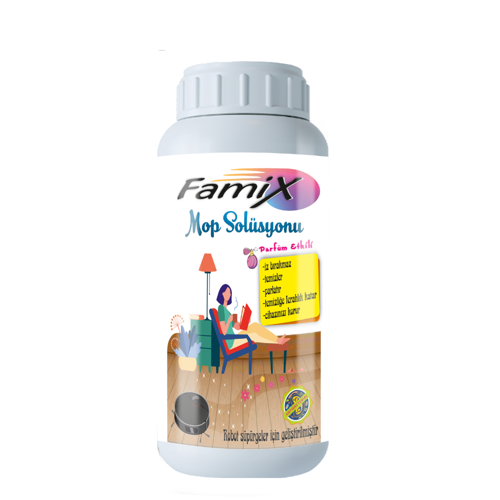 Famix Robot Süpürgeler İçin Mop Solüsyonu 500 ml