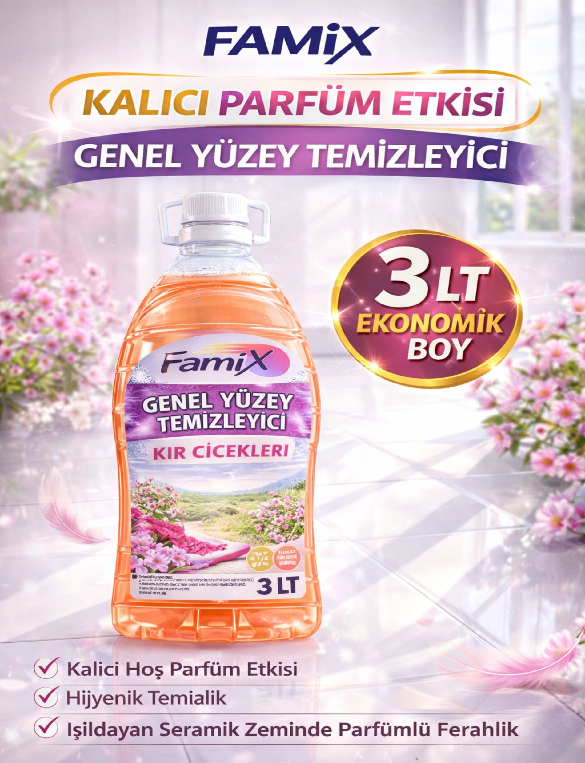 Famix 4 lü Genel Temizlik Seti