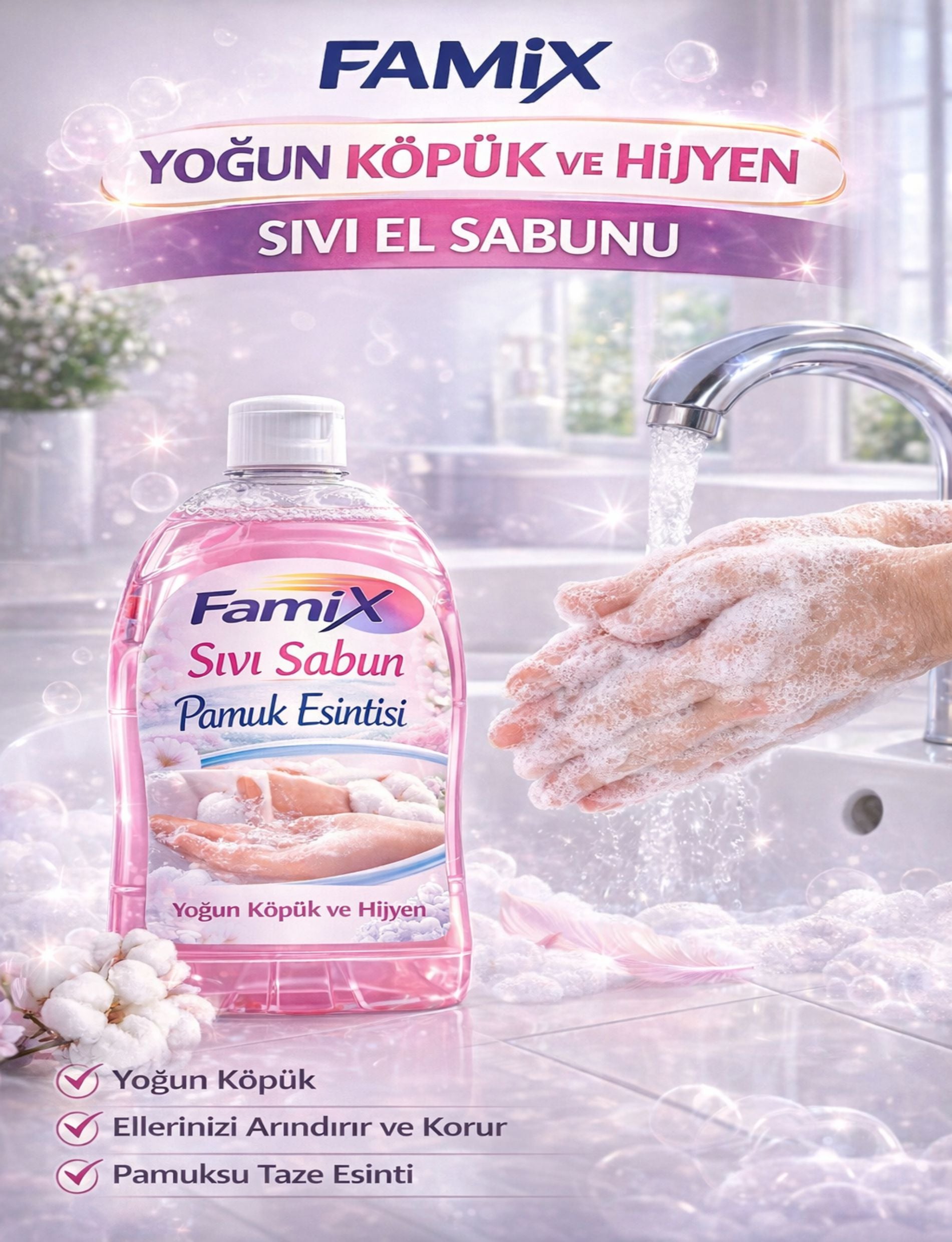 Famix 4 lü Genel Temizlik Seti