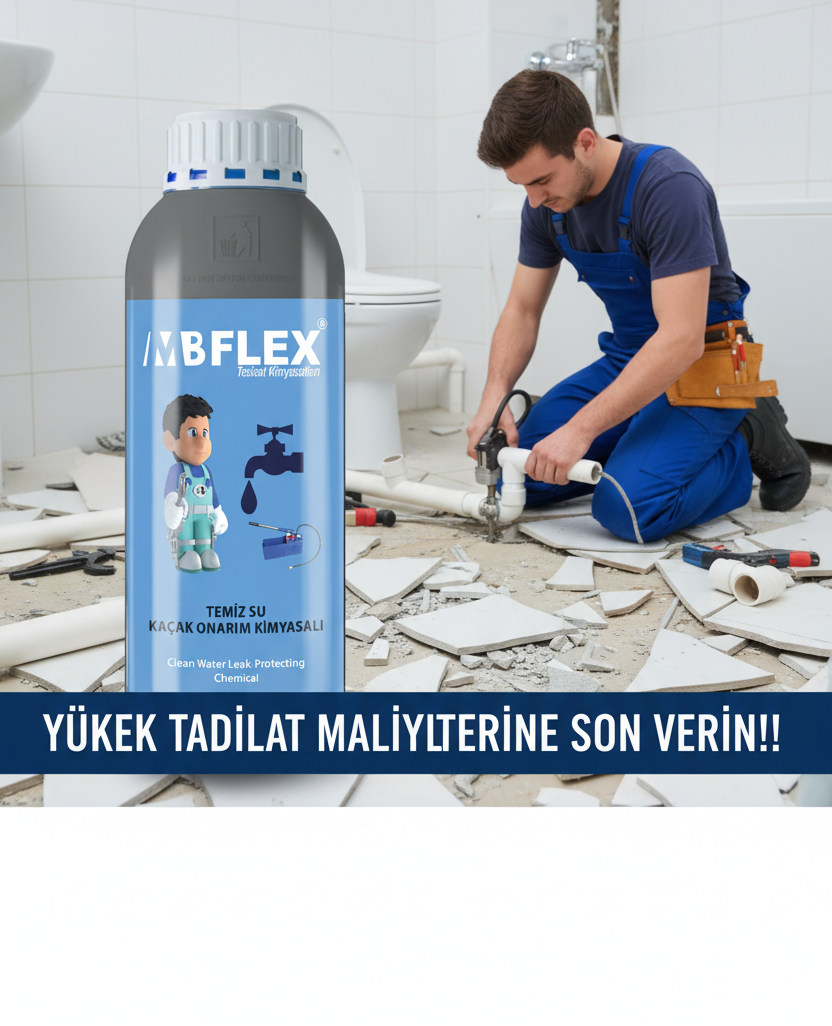 Temiz Su Kaçak Onarım Kimyasalı 1 Lt