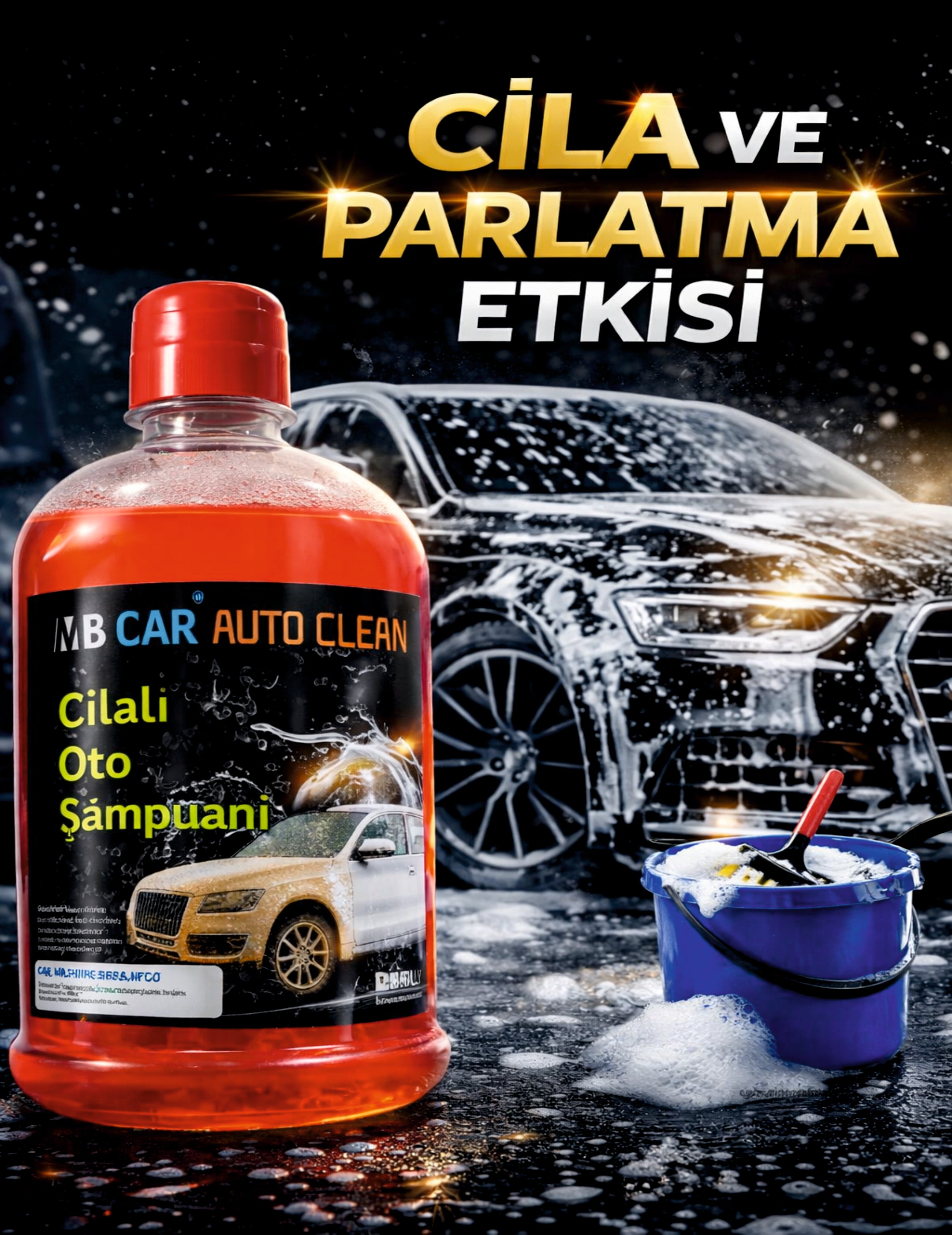 MB CAR Profesyonel Oto Bakım ve Temizlik Seti