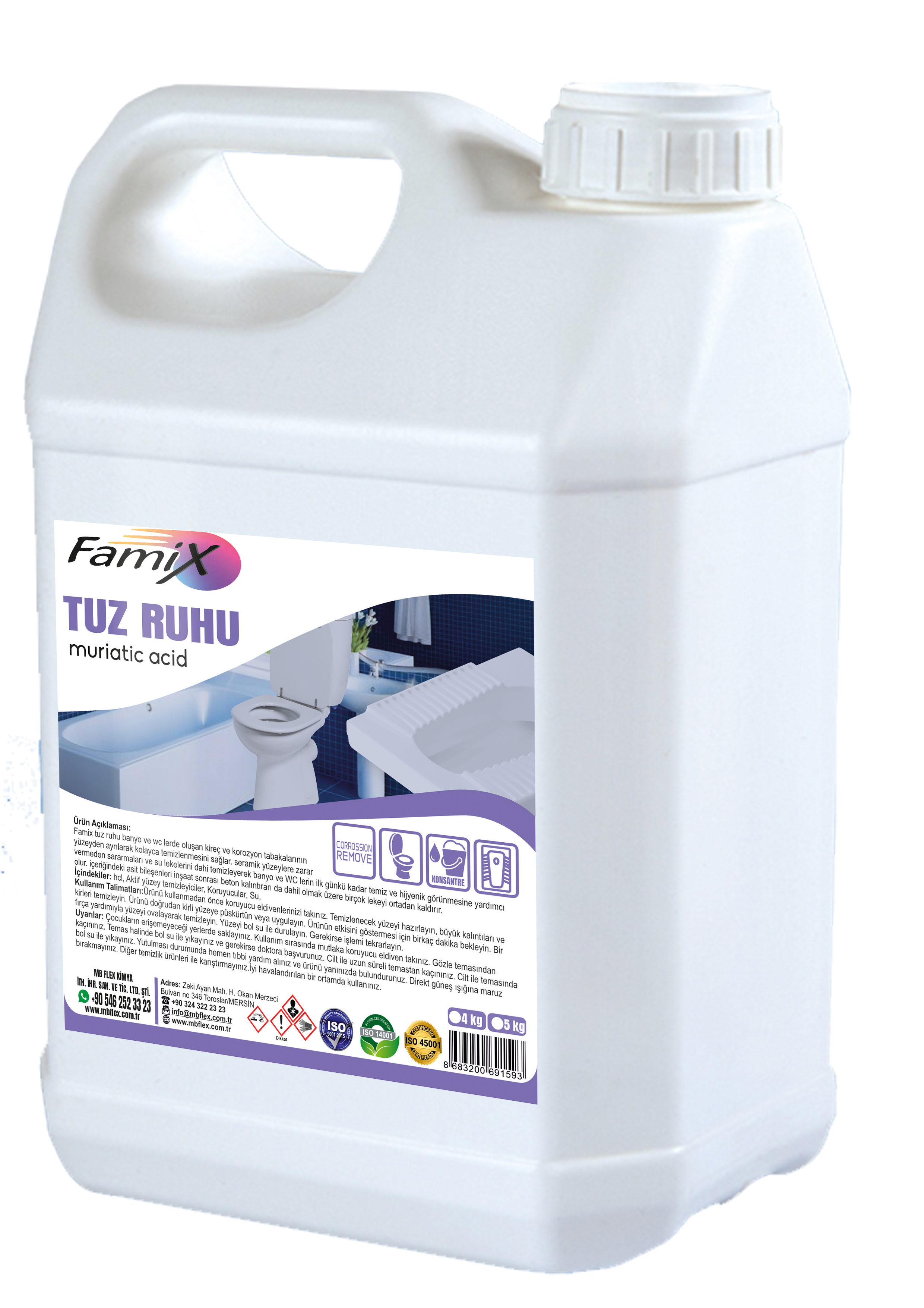 Famix Tuz Ruhu 5 KG