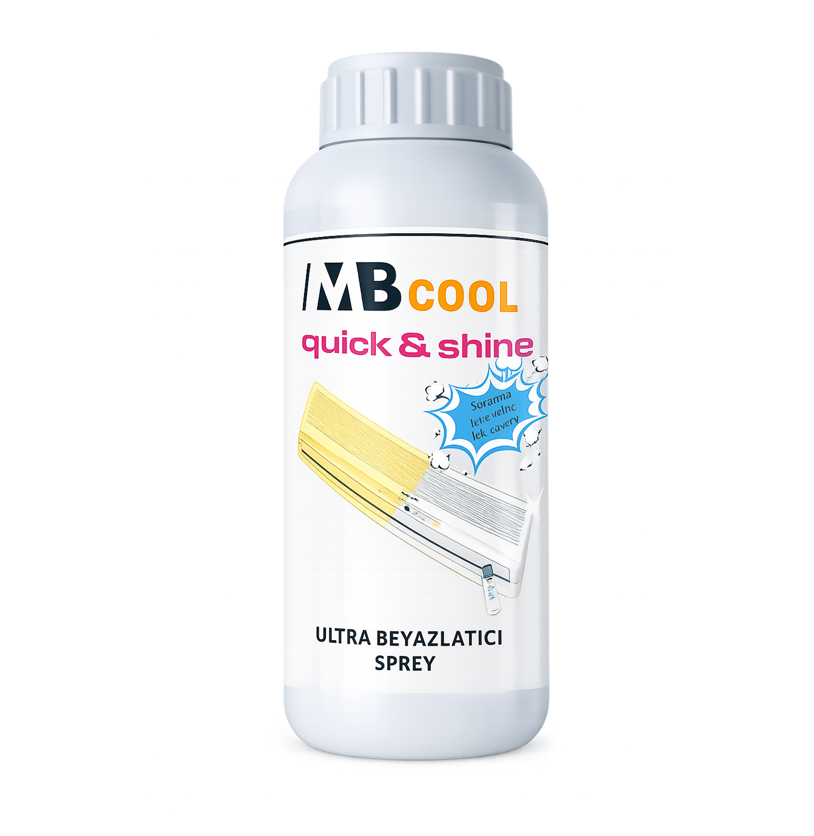 Sararmış Plastik Yüzey Beyazlatıcı Sprey 0,5 kg
